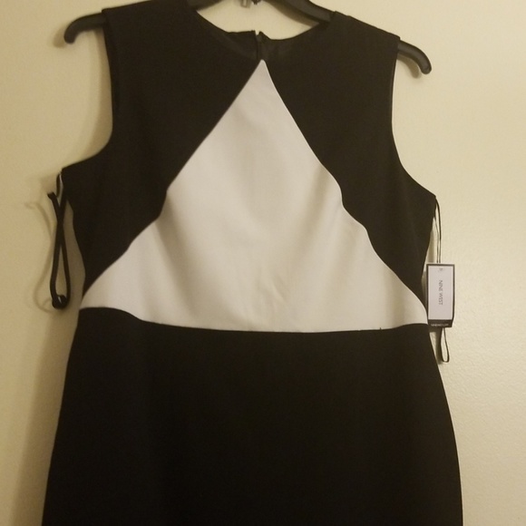 Nine West Women's Black/White Dress - Picture 2 of 3